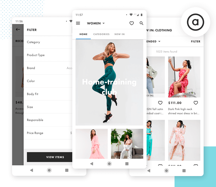 asos as best app navigation design