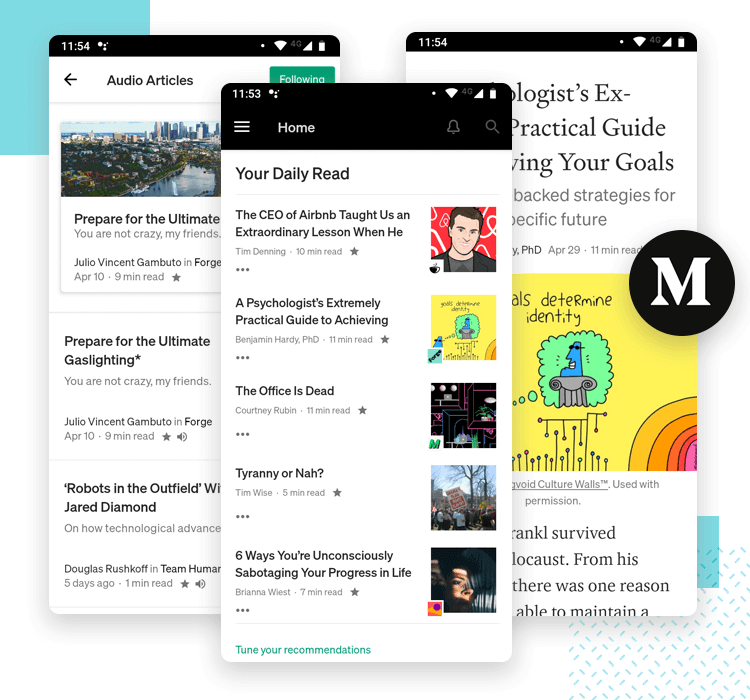 medium interface design as one of the best