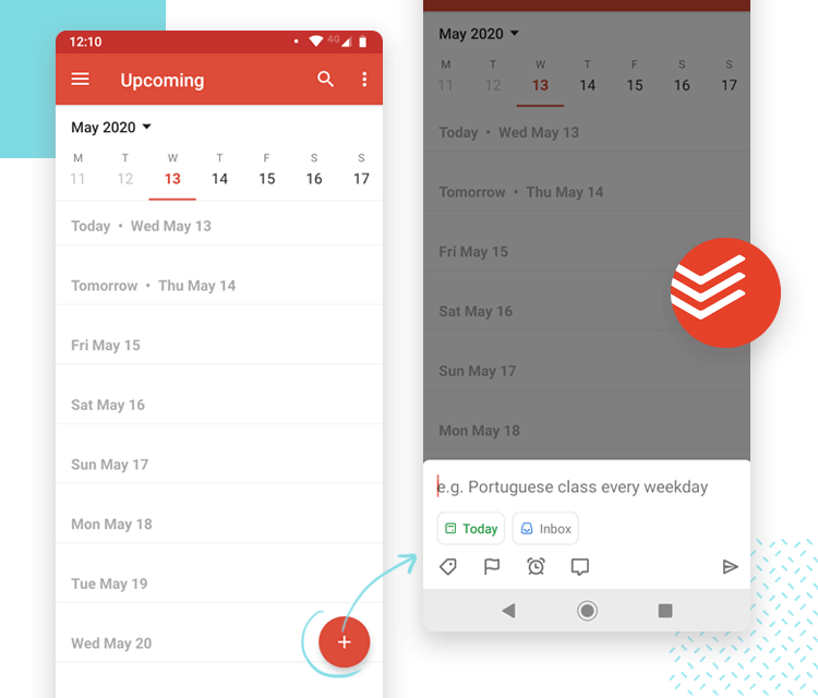 todoist app interface design