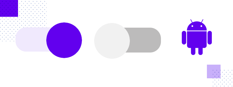 material design for toggle switch