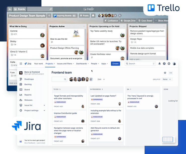 Atlaskit UI kit - Trello, JIRA and Confluence UIs