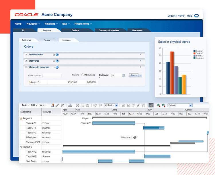 oracle erp software