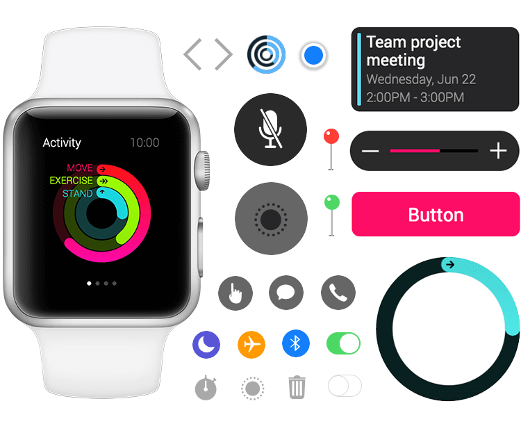 Discover 144+ apple watch ui kit latest - vietkidsiq.edu.vn