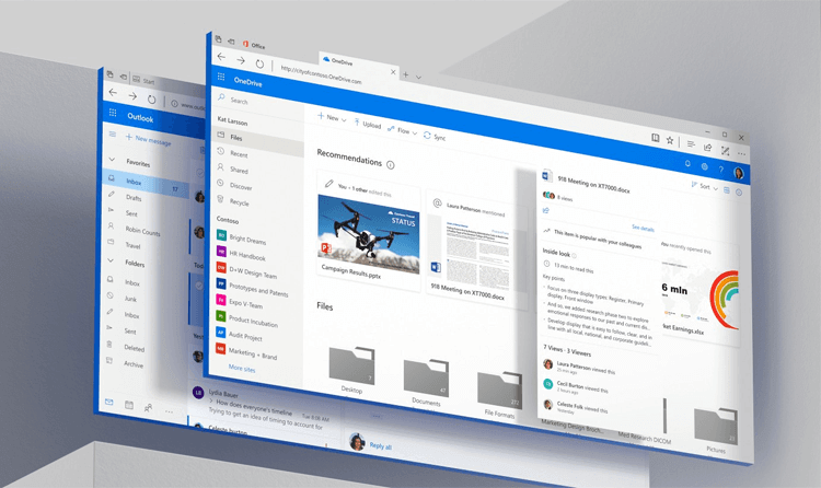 Windows 10 deals ui psd