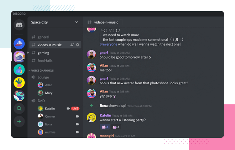 discord as learnable product design