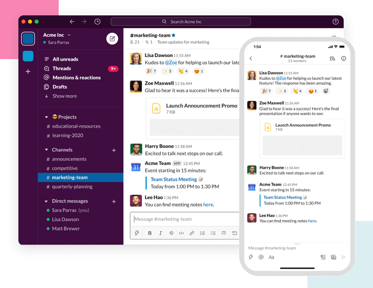 slack as example of onboarding experience