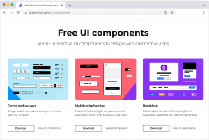 Designing with readymade, customizable UI widget libraries