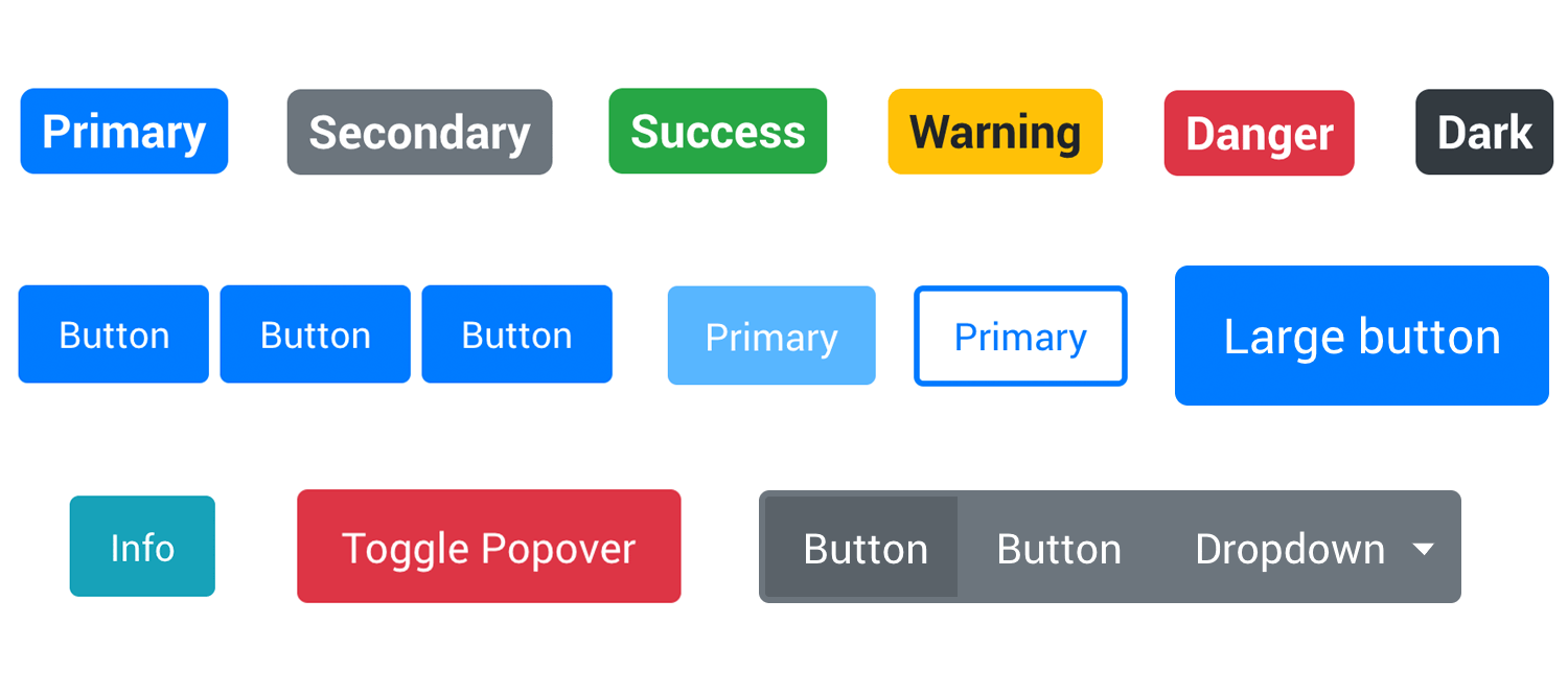 Primary Color Tiny Buttons