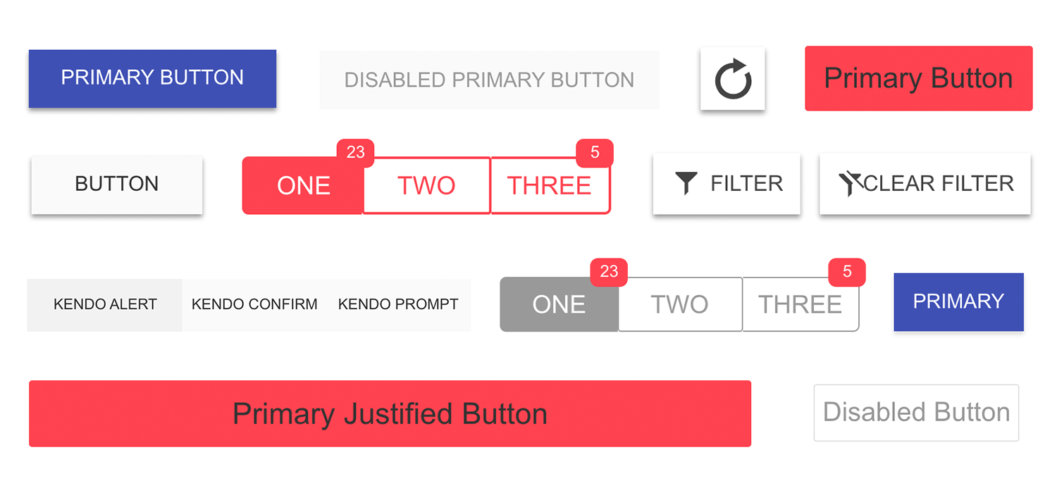 Button UI / Design System