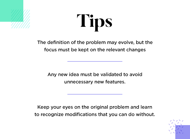 stick to the original vision of the product