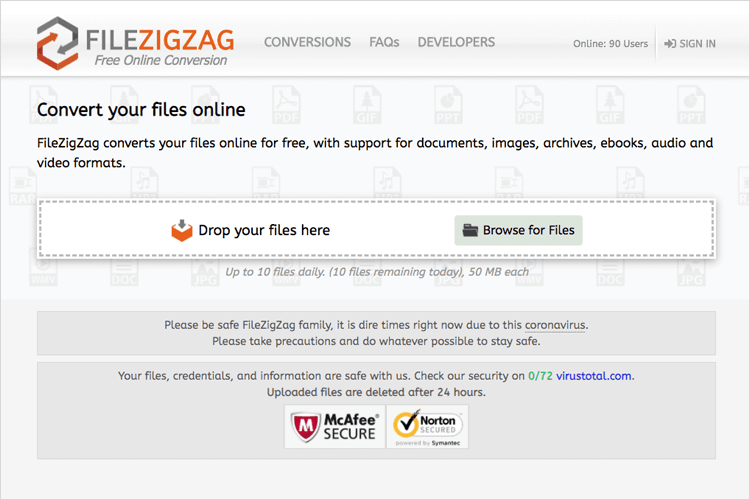 UX tools - FileZigZag