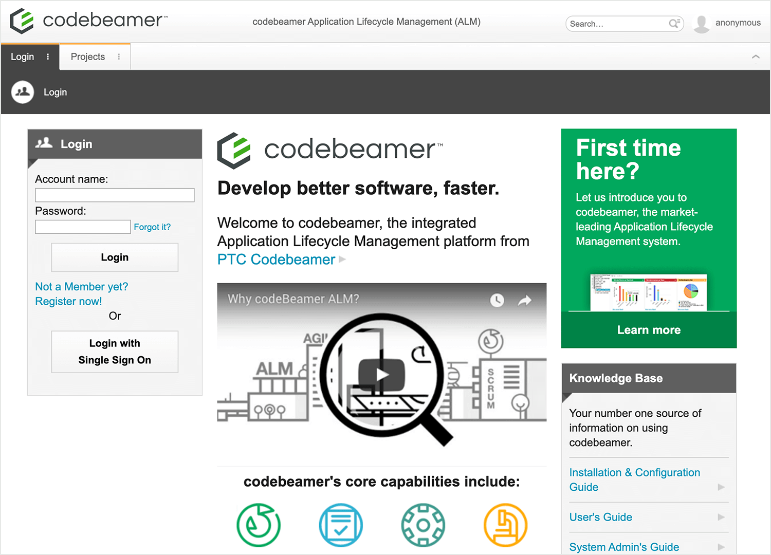 codebeamer for engineering requirements management tool