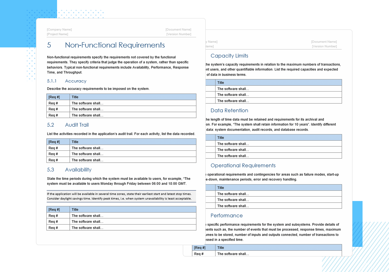 Software Technical Documentation Template from assets.justinmind.com