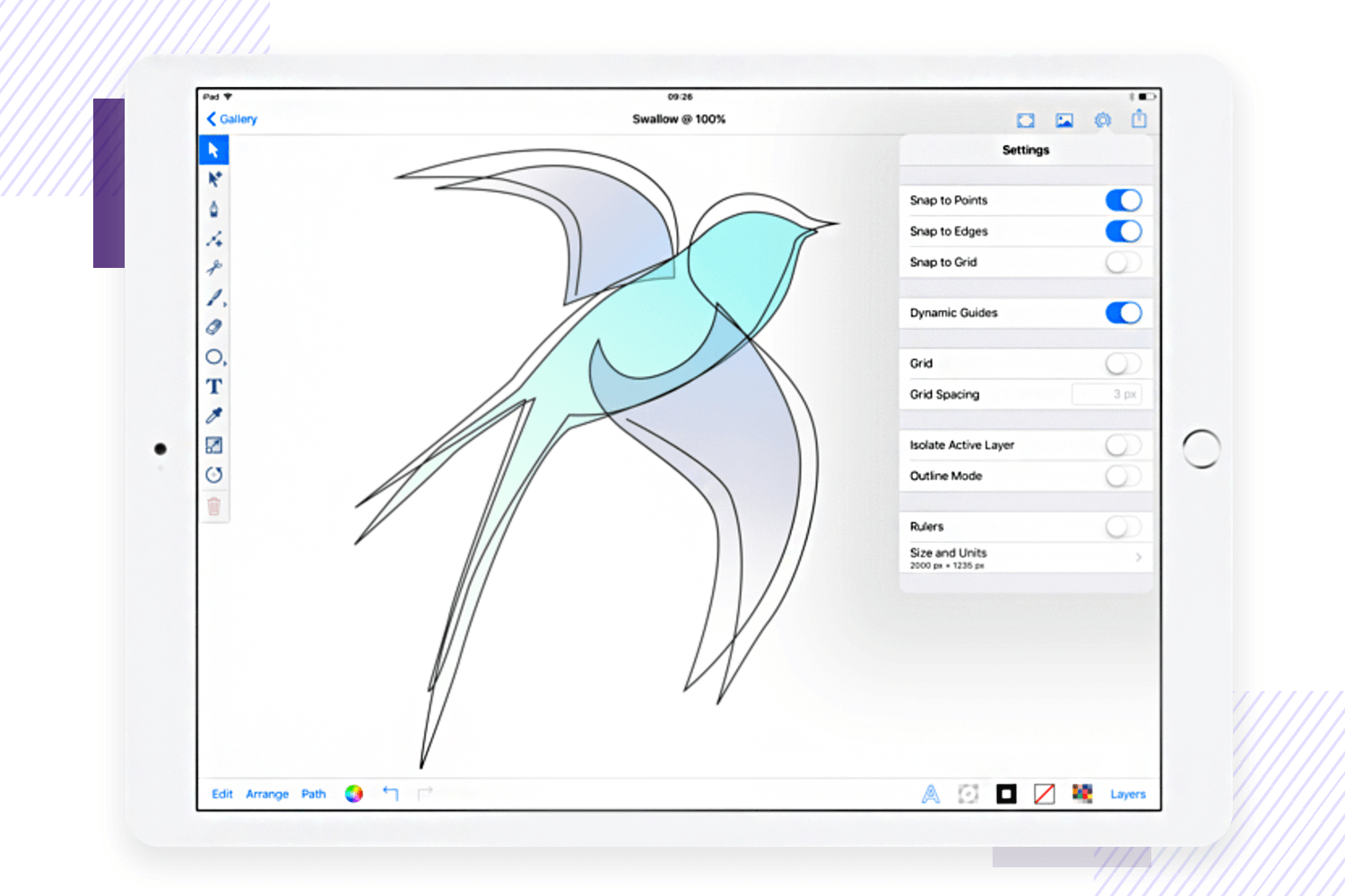 Inkpad - SVG-Editoren - Justinmind