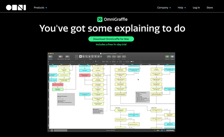 general diagram tool by omnigraffle