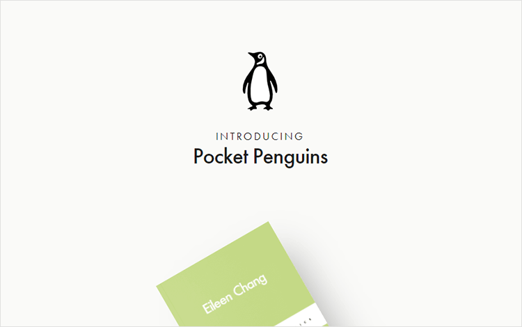 White space design - Pocket Penguins