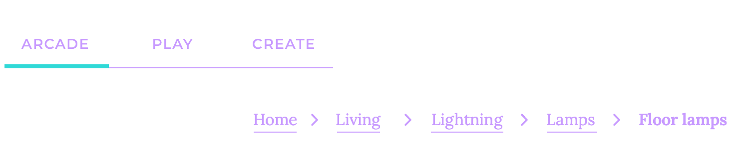 micro-interactions navigation