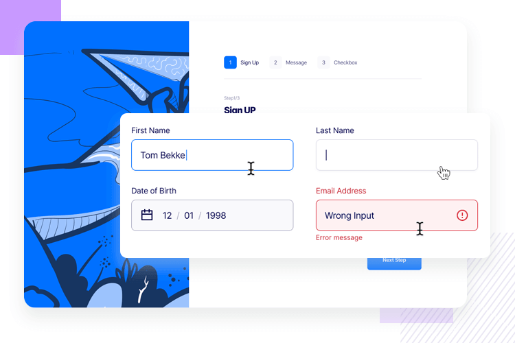 Microinteractions - highlighting fields on forms with the tap effect