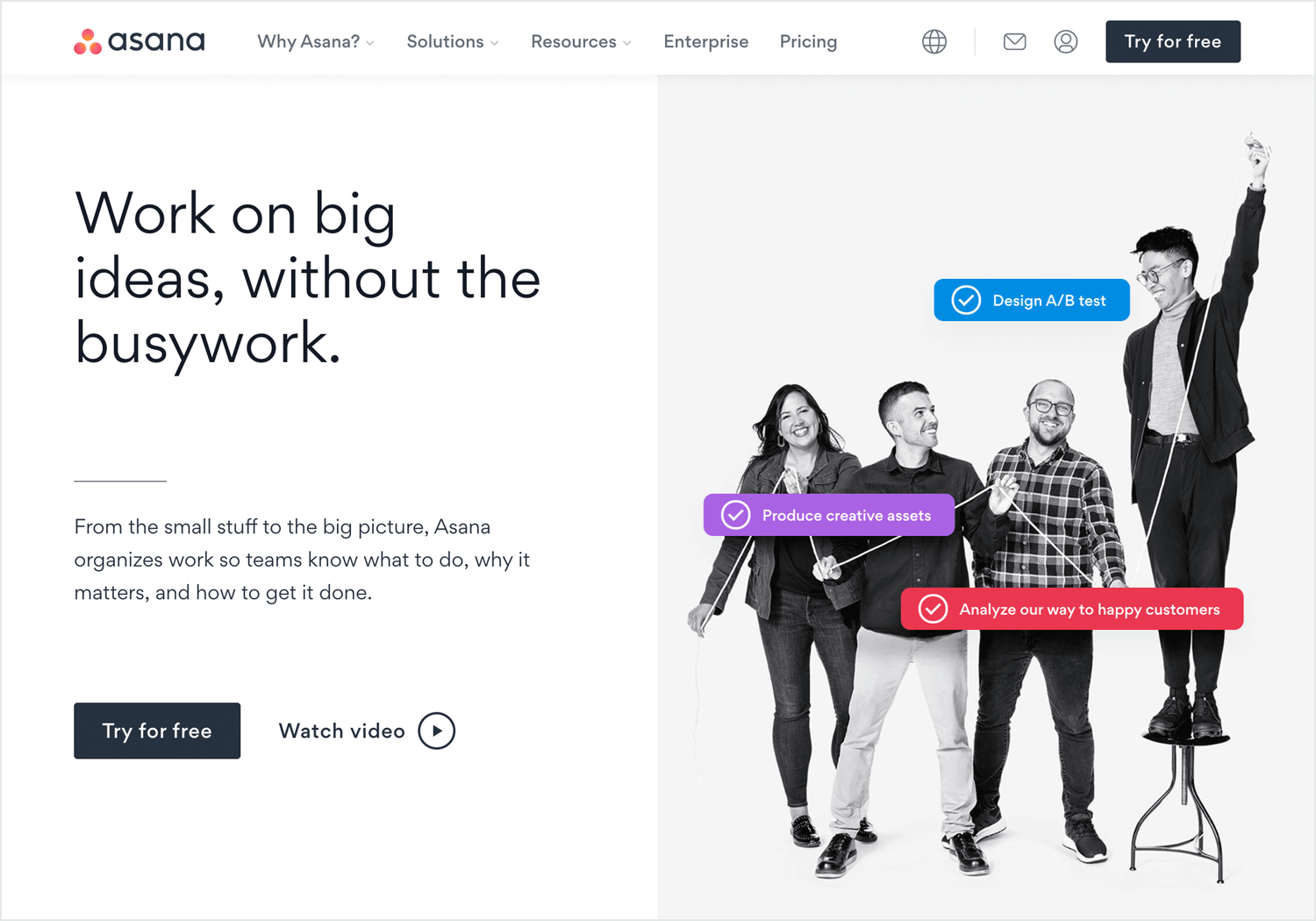 Agile tools for UX - Asana