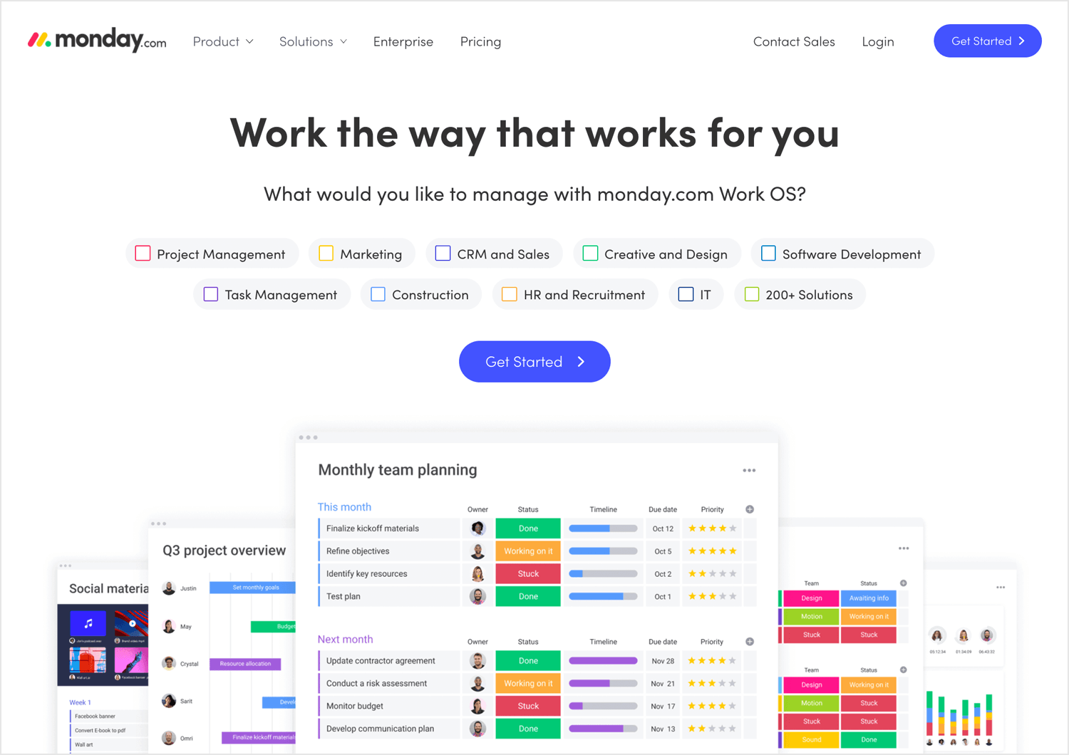Best Agile tools - Monday.com