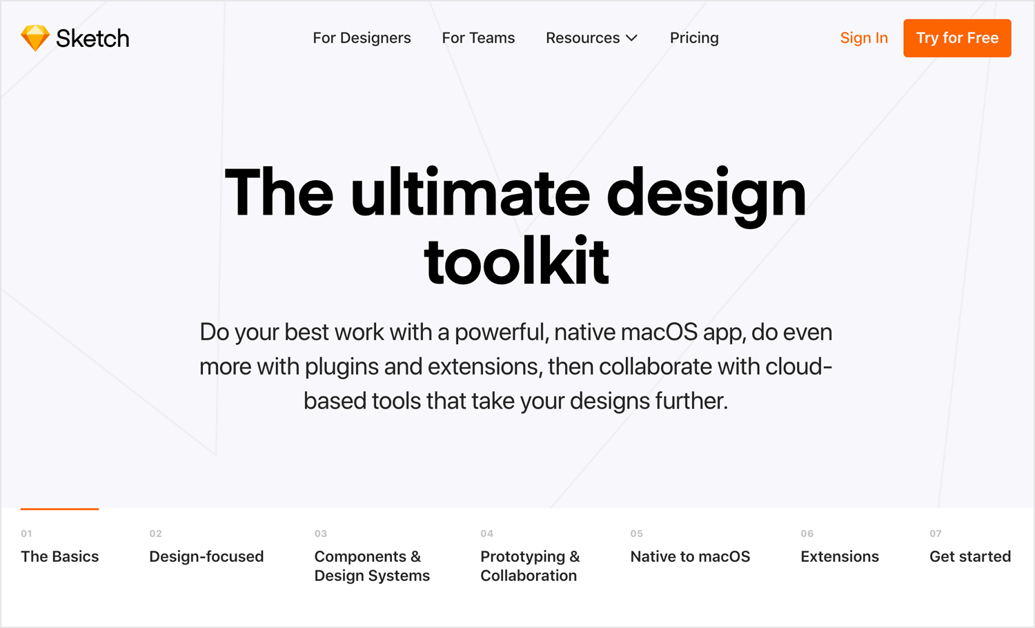 Best UI design tools - Sketch