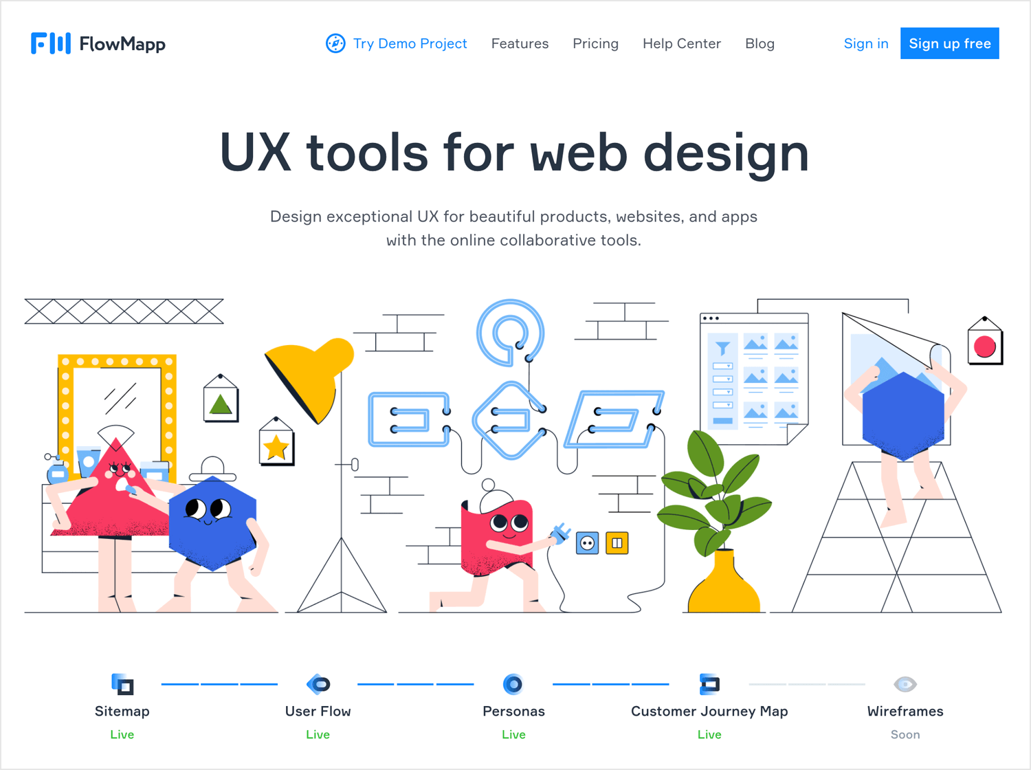 User flow tools - Flowmapp
