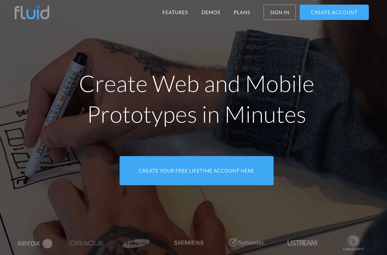 UX design tool - Fluid UI
