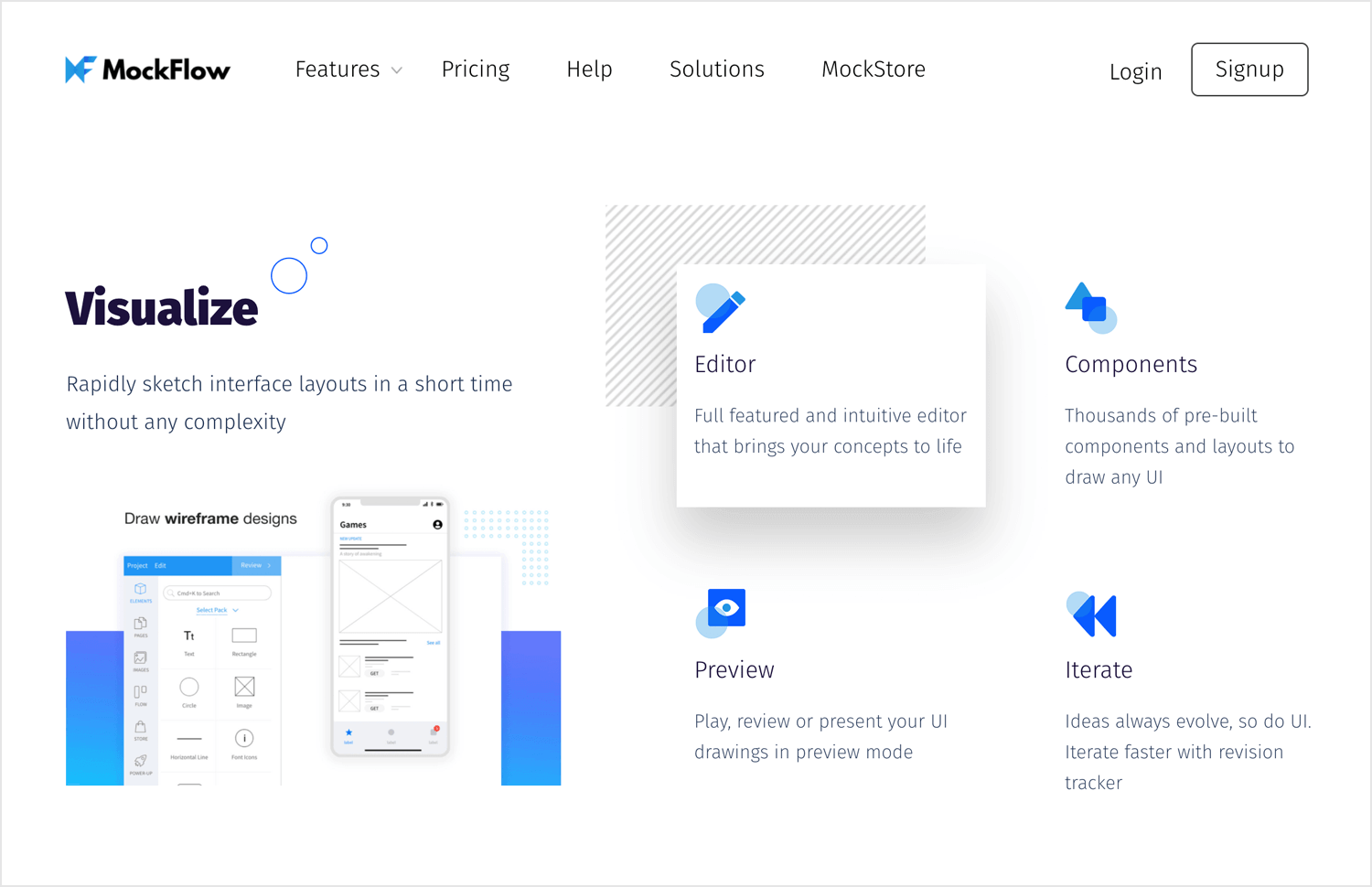 User flow tools - Mockflow
