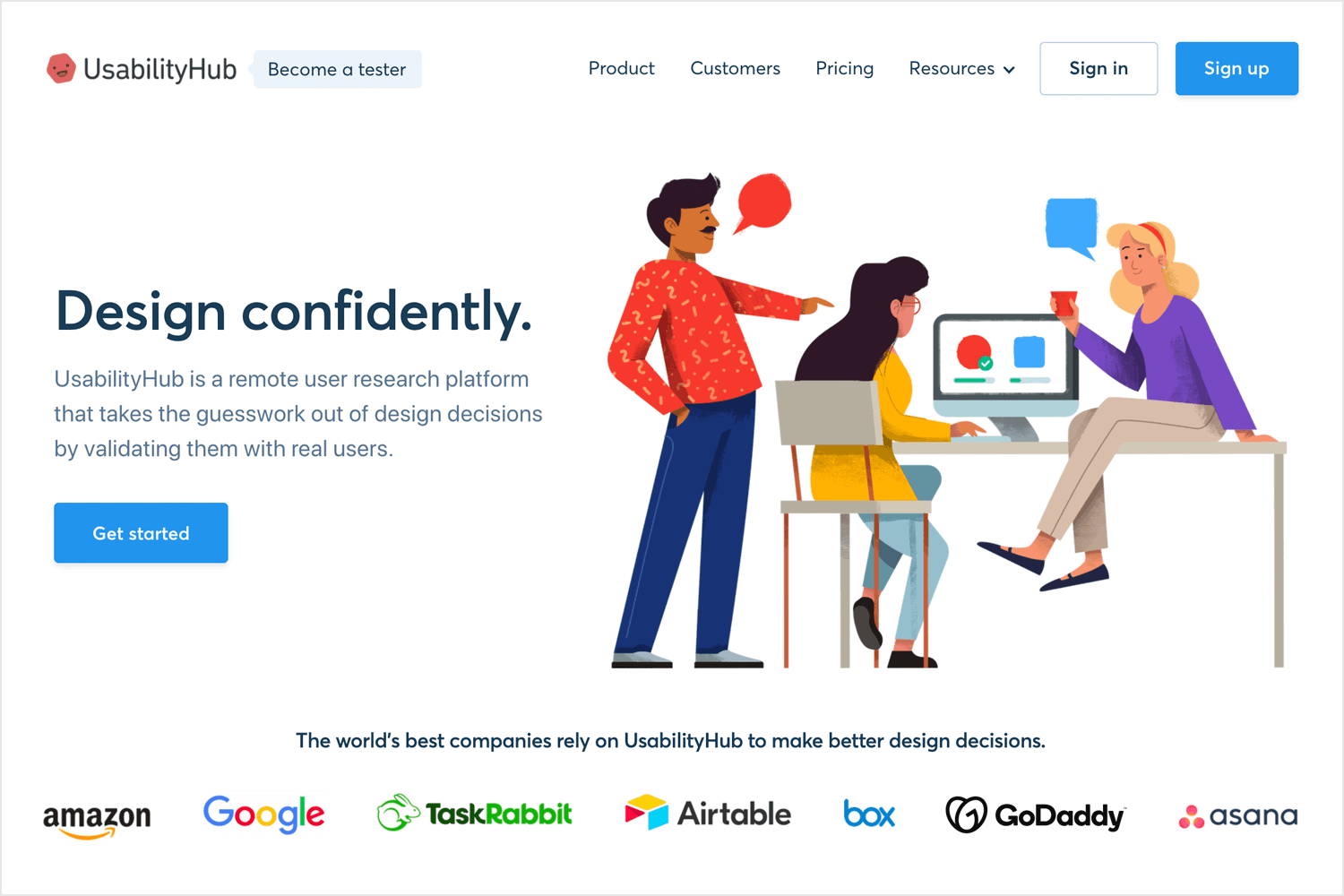UI testing tools - UsabilityHub