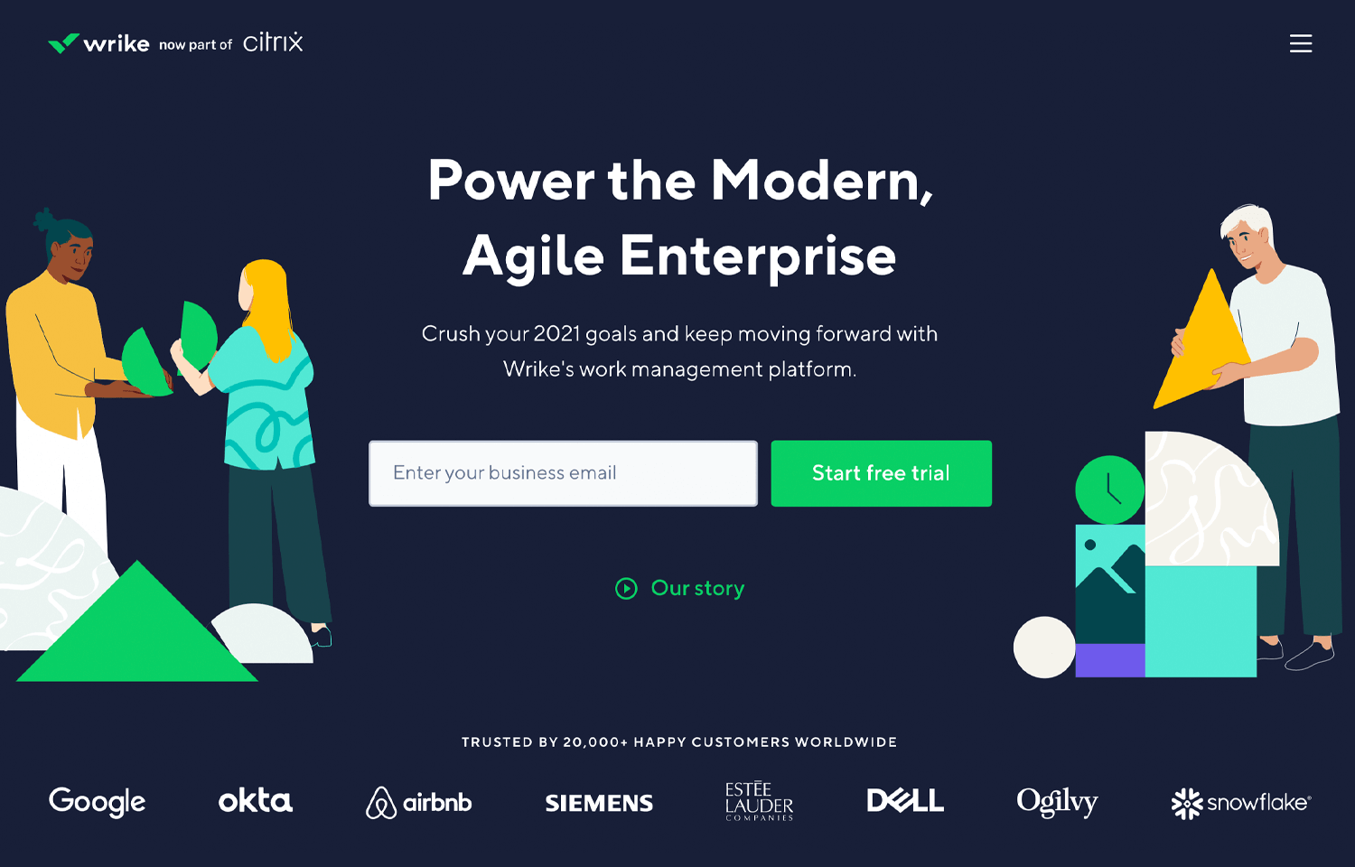 Agile tools for UX - Wrike