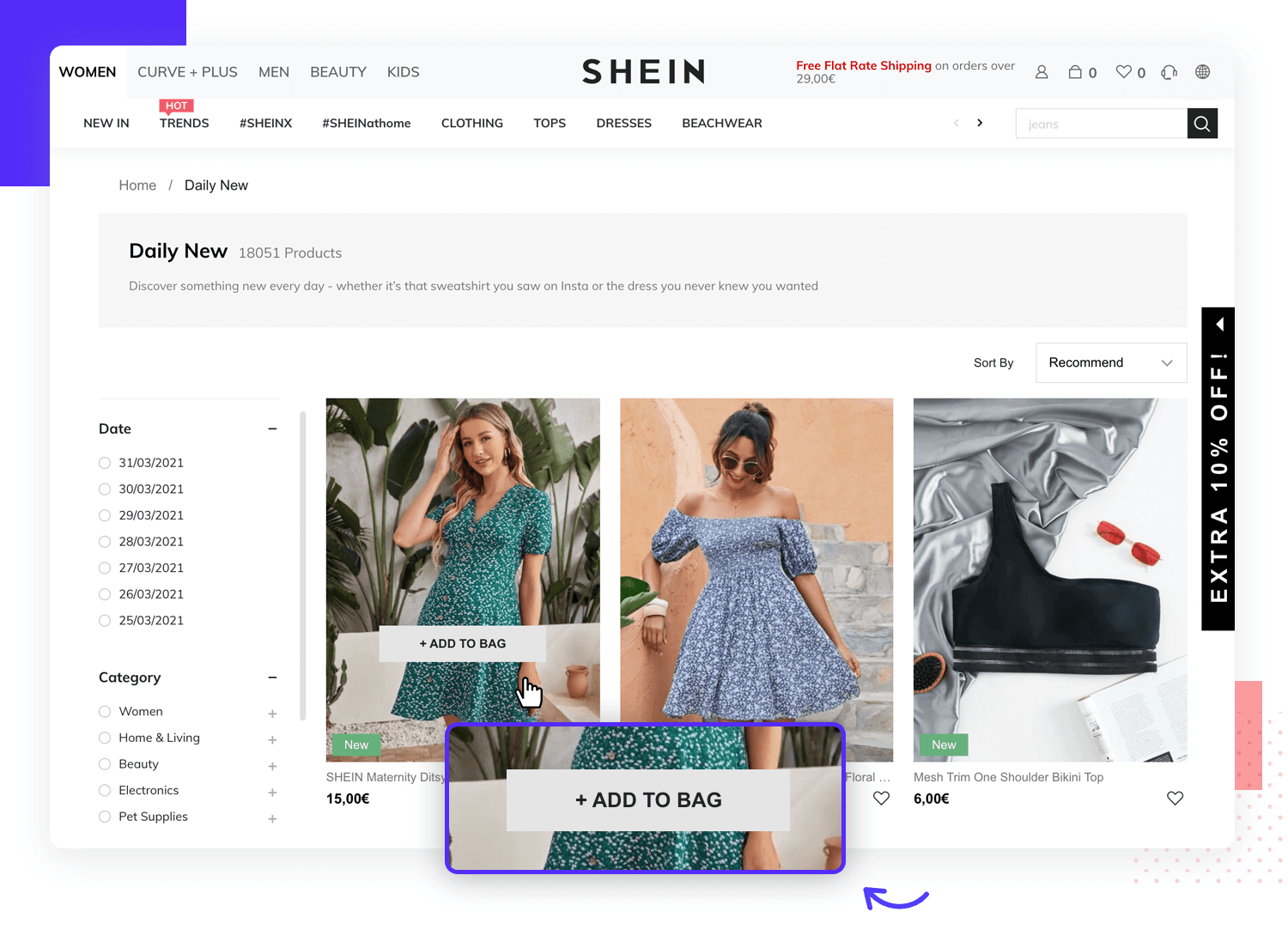 UX principles - always-visible system status Hollister button color change