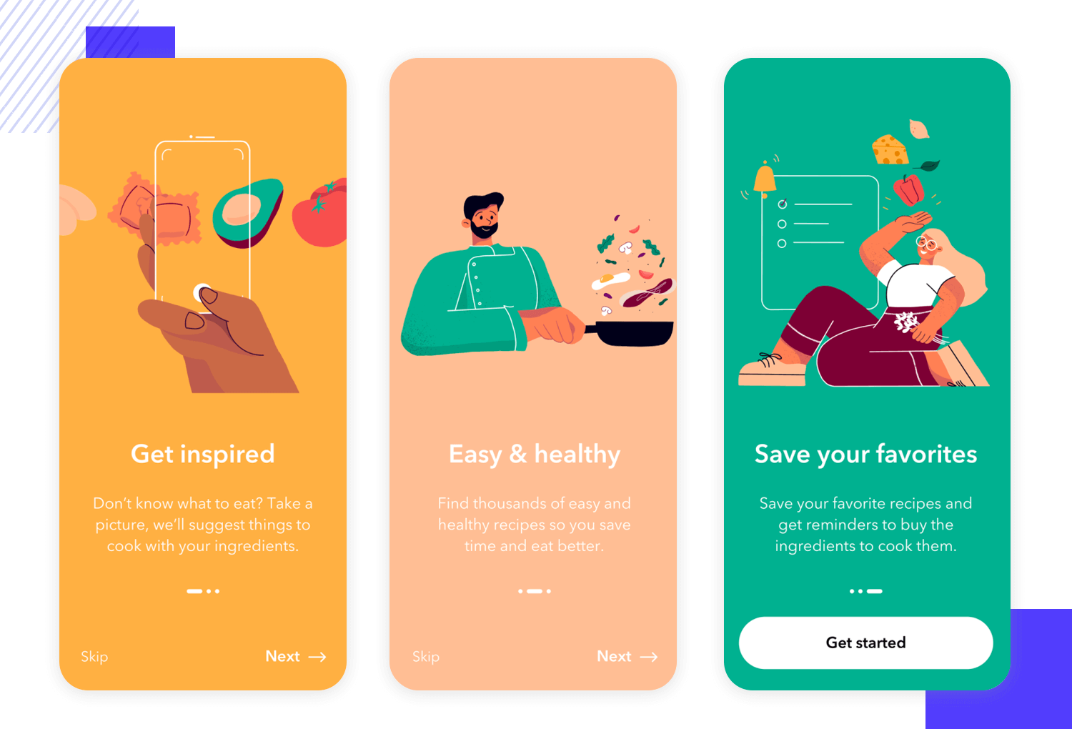 UX principles - mobile app onboarding
