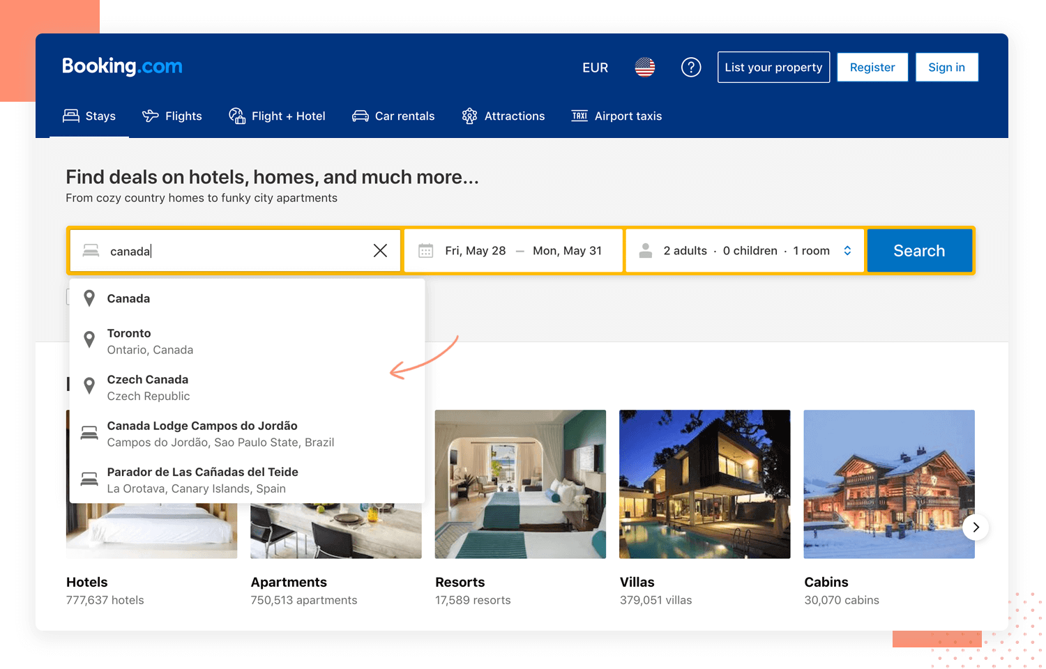 search box design examples