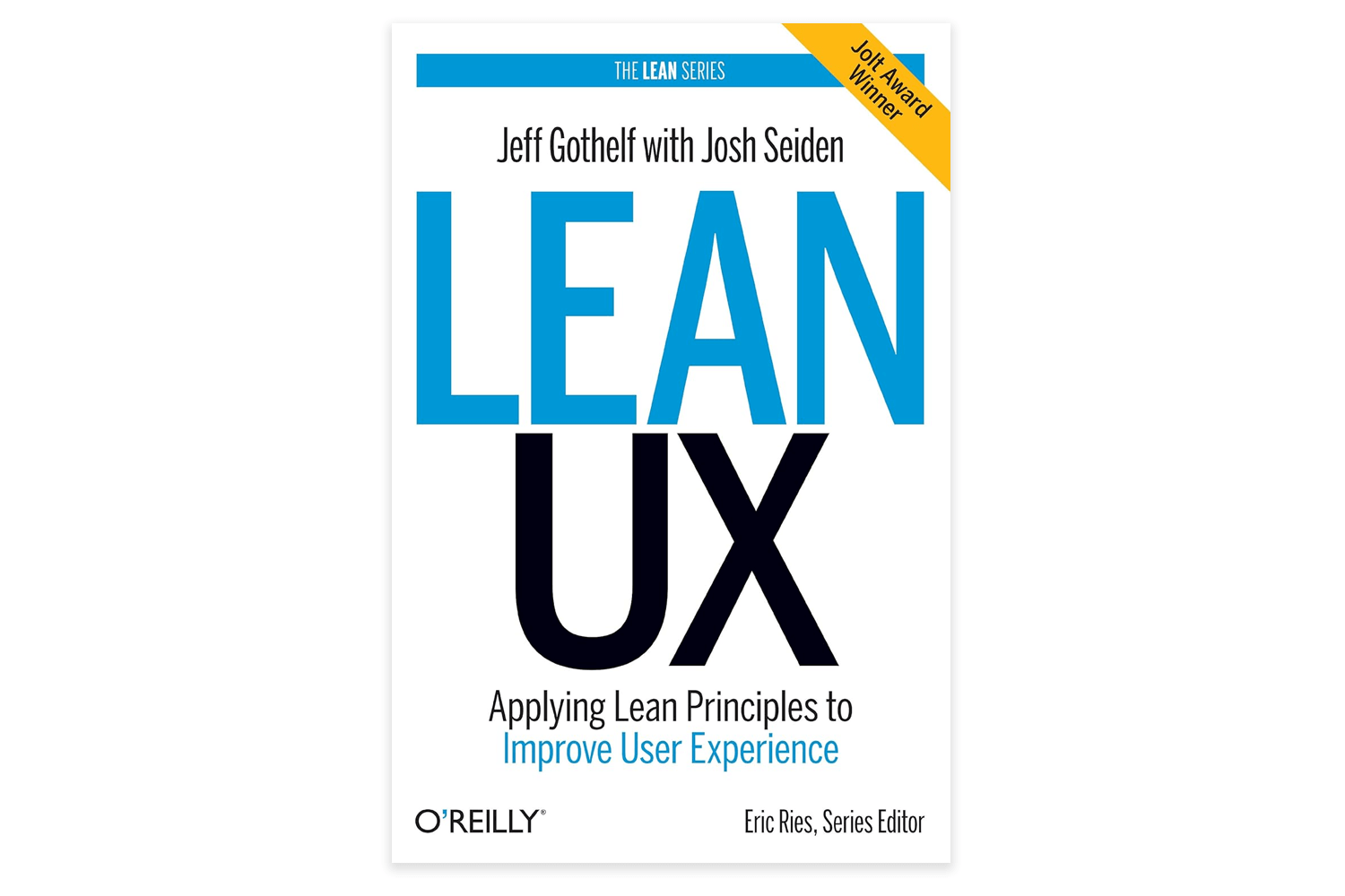 Cover of 'Lean UX' by Jeff Gothelf and Josh Seiden.