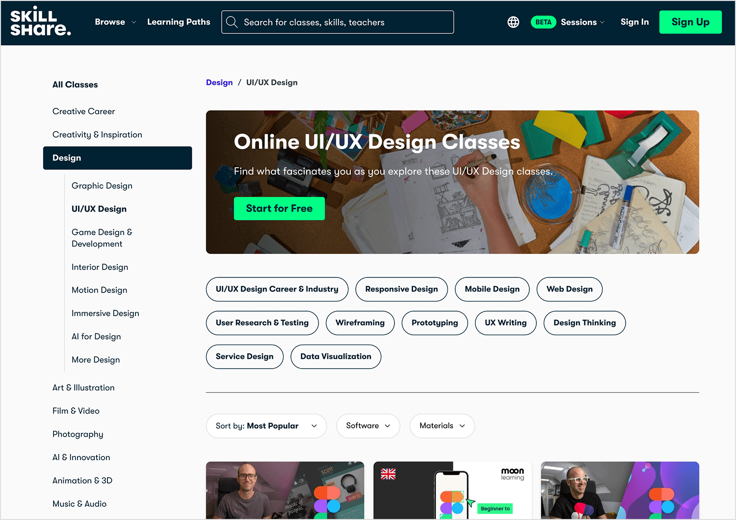 free ux design course