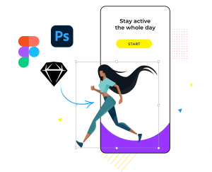 Justinmind’s UI design tool is integrated with other major tools