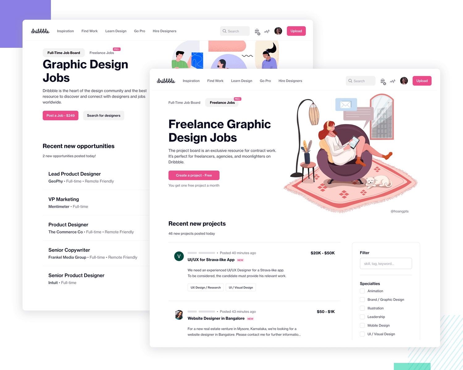 Ui Ux Designer Job Description   Dribbble Ux Design Job Board 