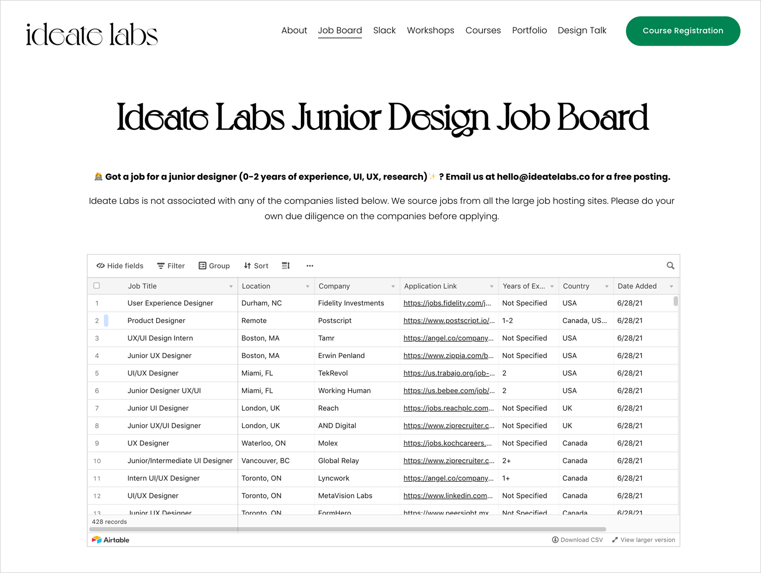 google ux design jobs