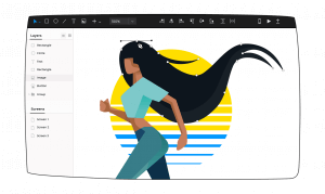 UI design software to draw assets