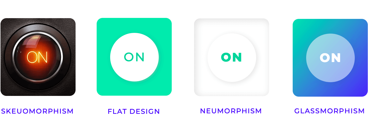 ui design skeumorphism