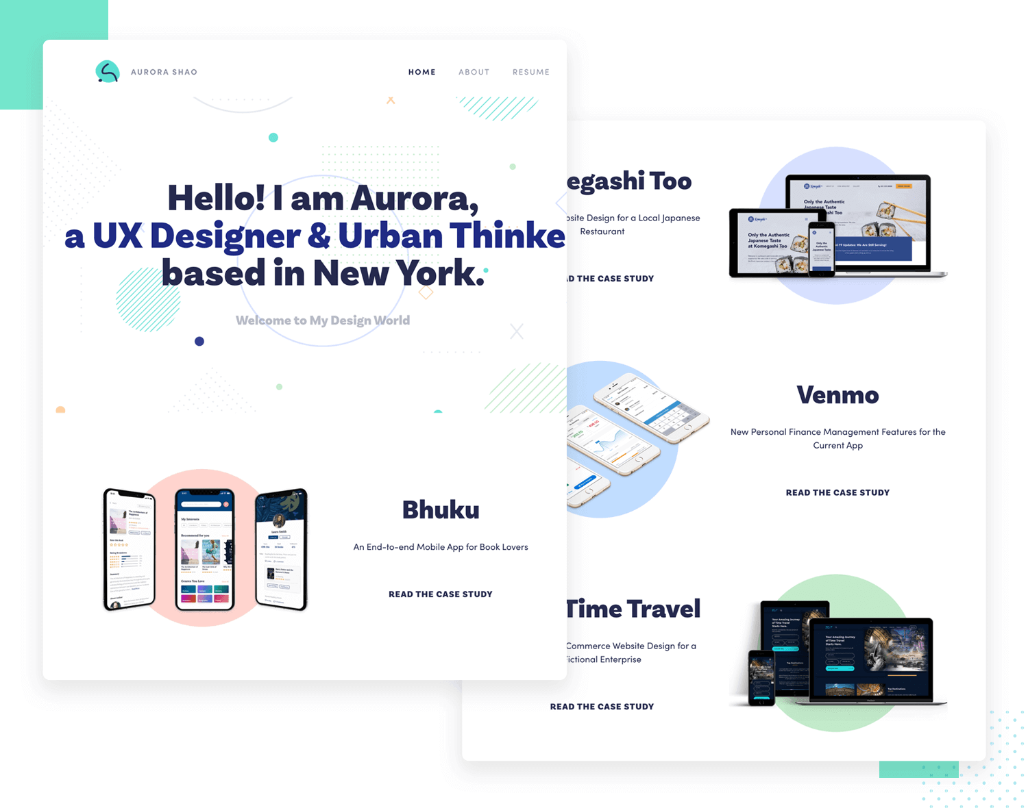 Ux Design Portfolio Examples And Websites Justinmind