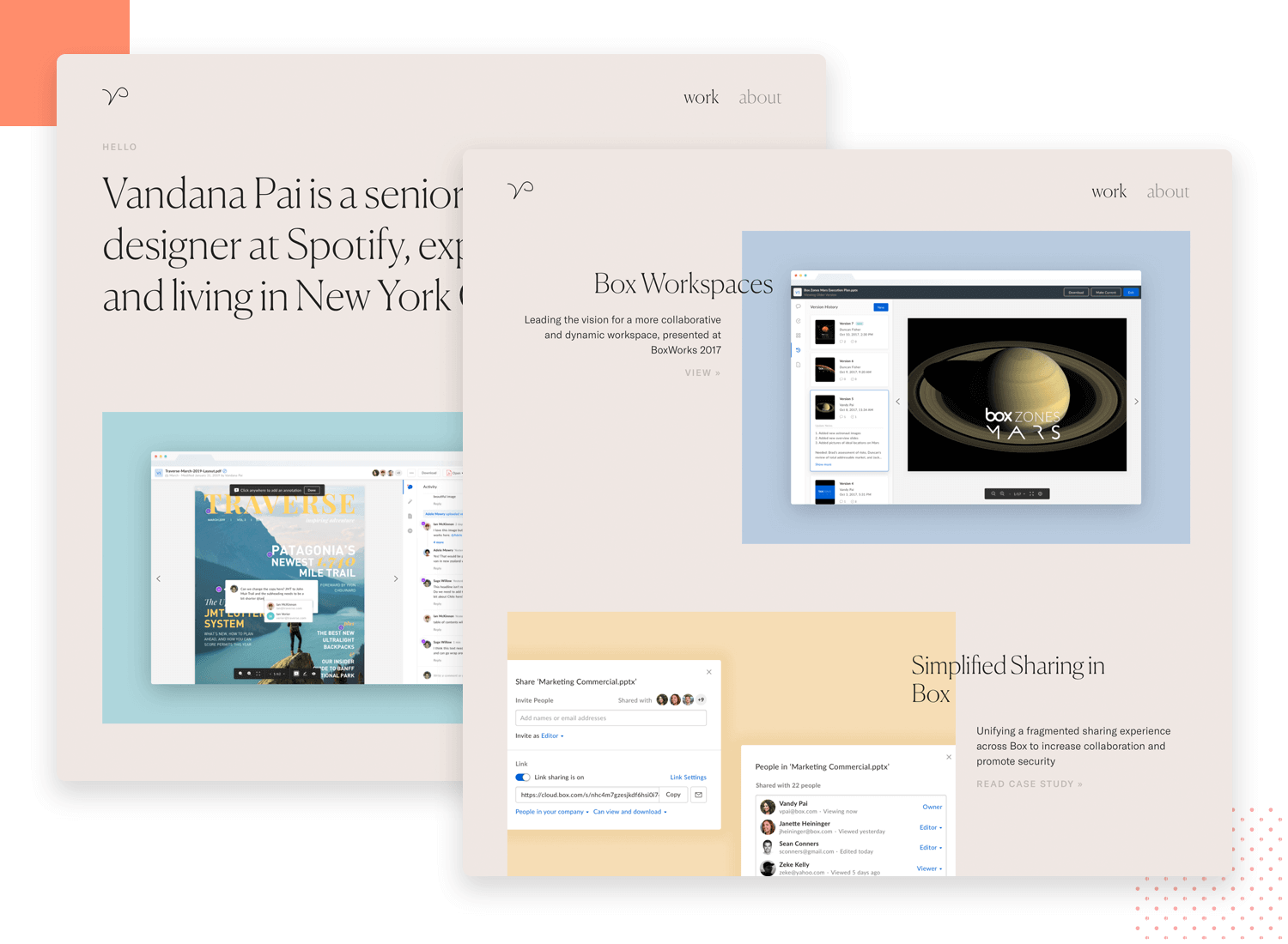 Love Portfolio Examples