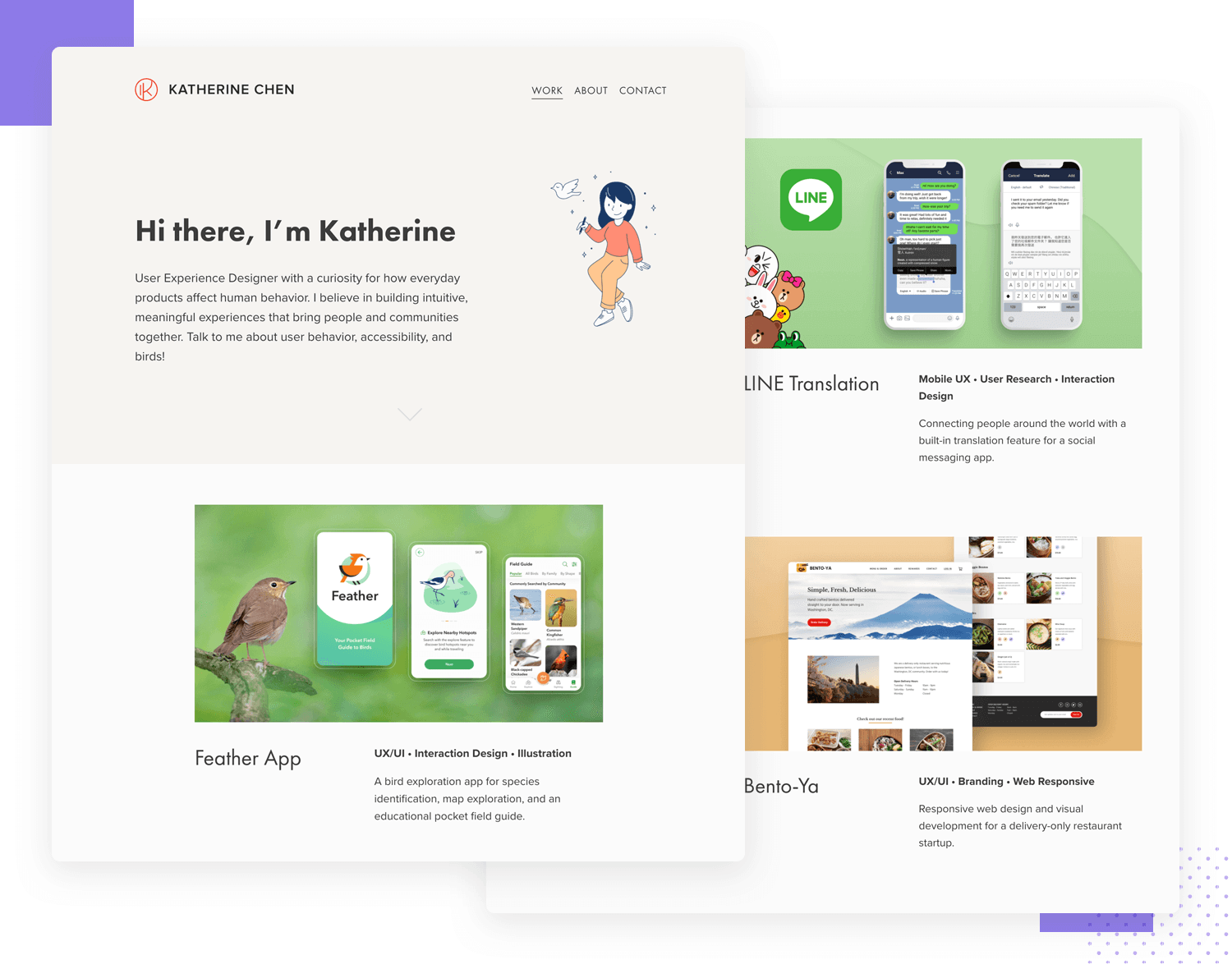 Ui Ux Design Portfolio Template