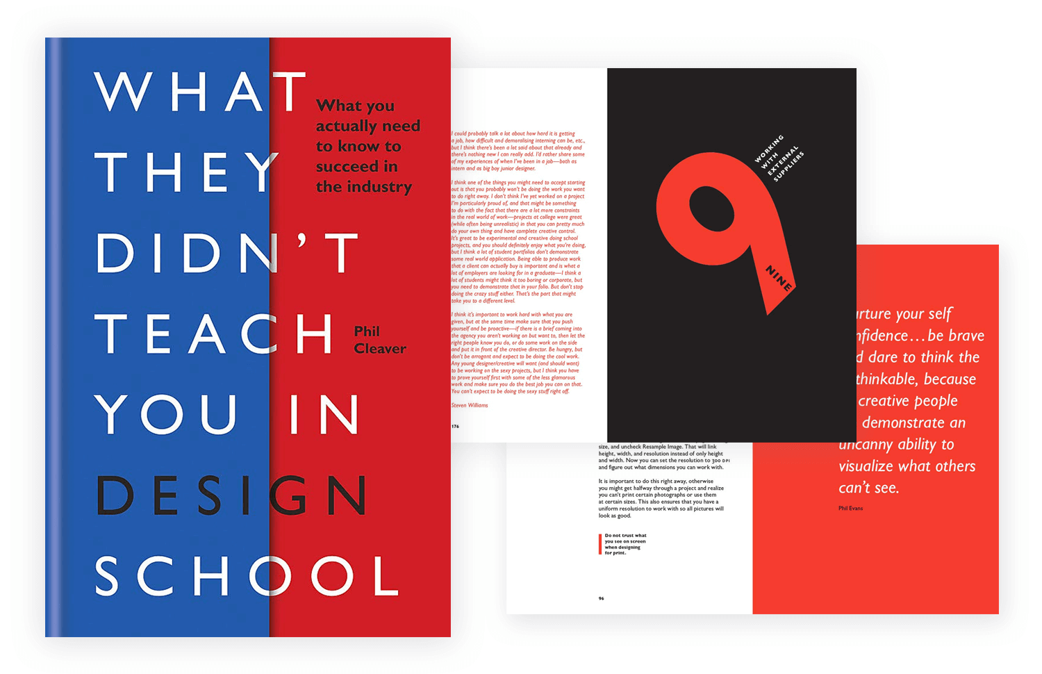 book on what they didn't teach you in web design school