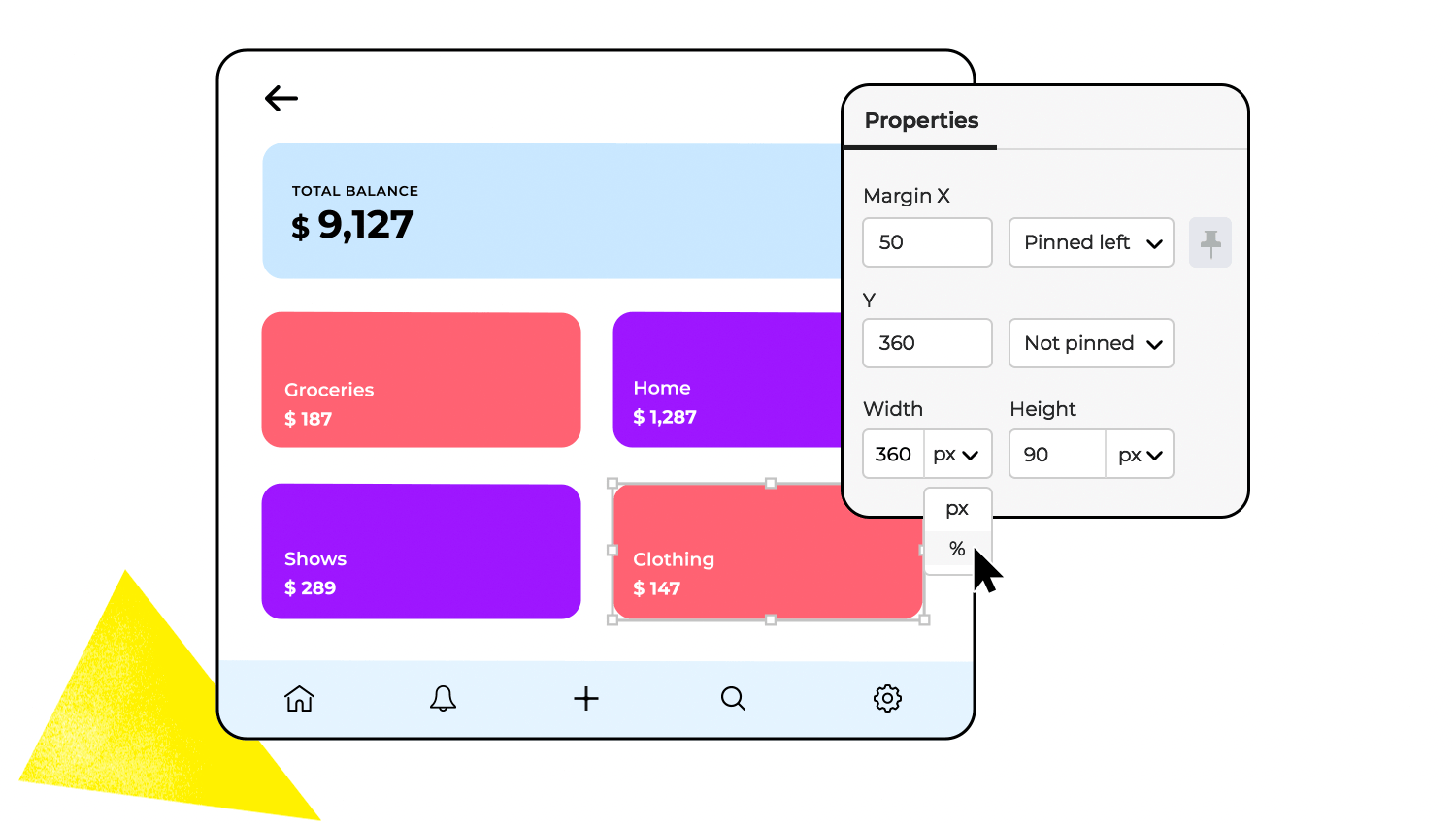 Prototyping tool for responsive design
