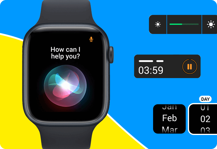 Justinmind Apple Watch UI Components