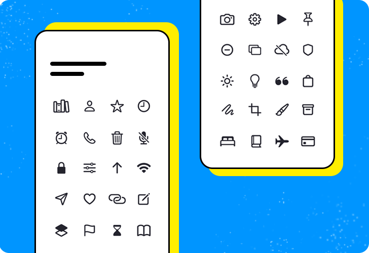 iOS Icons Components