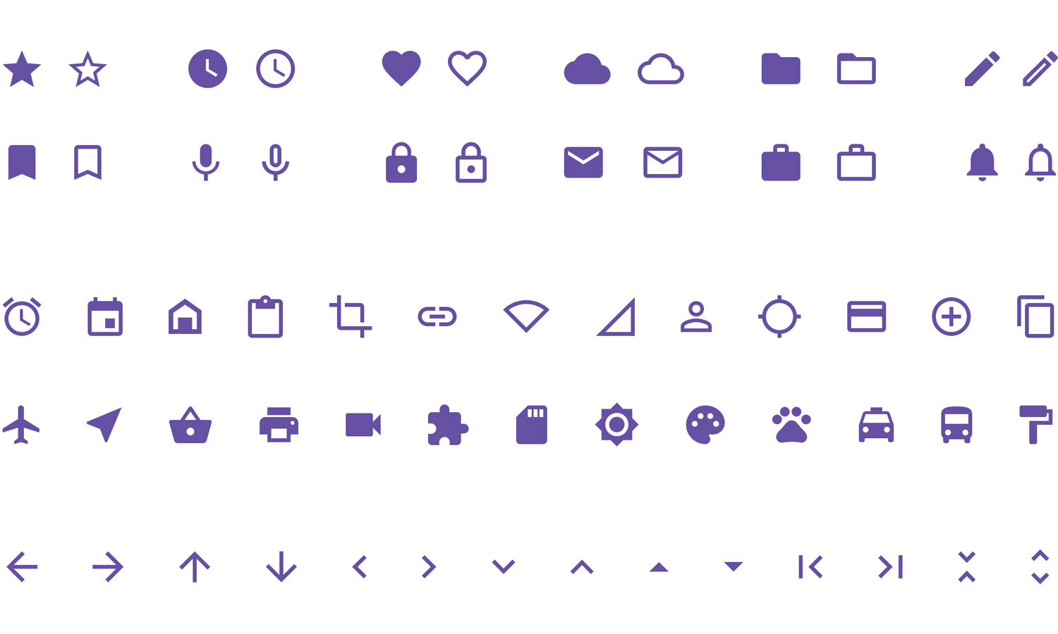 1000+ Material Icons Collection (SVG, XD, Sketch, Figma) | Bypeople