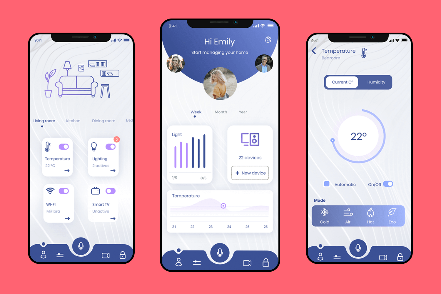 Free mobile app templates for your next design - Justinmind