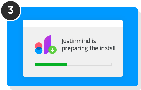 Open justinmind installer